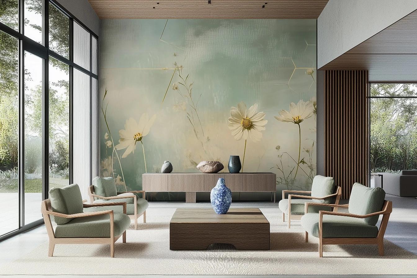Custom wall graphics REVE - artistic decoration for modern interiors
