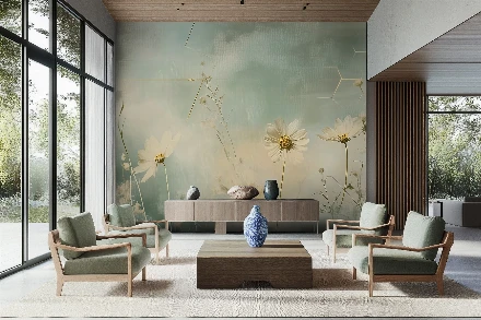 Custom wall graphics REVE - artistic decoration for modern interiors