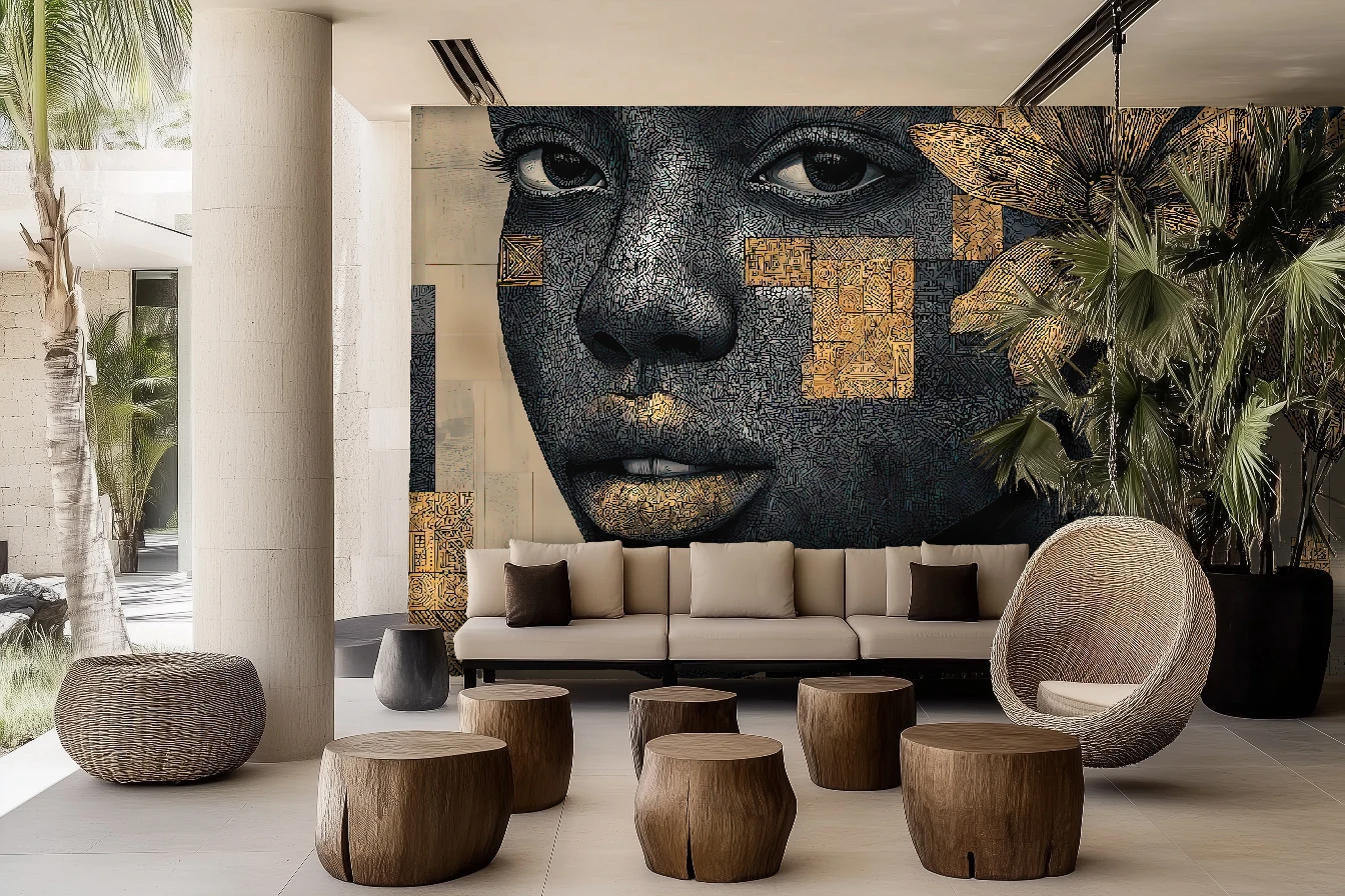 Continent Mystique - a new wallpaper collection RÊVE that takes the interior on a journey through continents