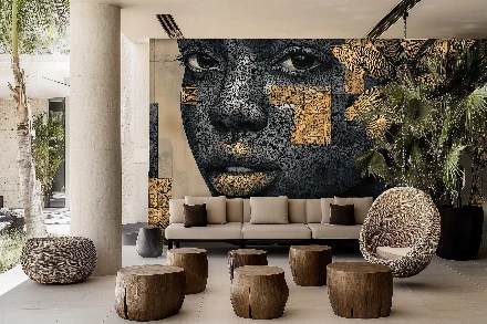 Continent Mystique - a new wallpaper collection RÊVE that takes the interior on a journey through continents