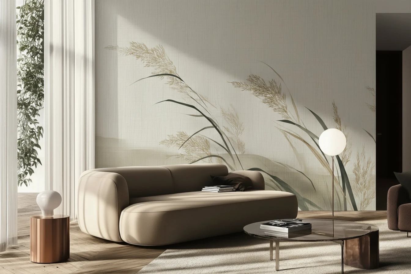 Lueur - the RÊVE wallpaper collection that captures light on the wall