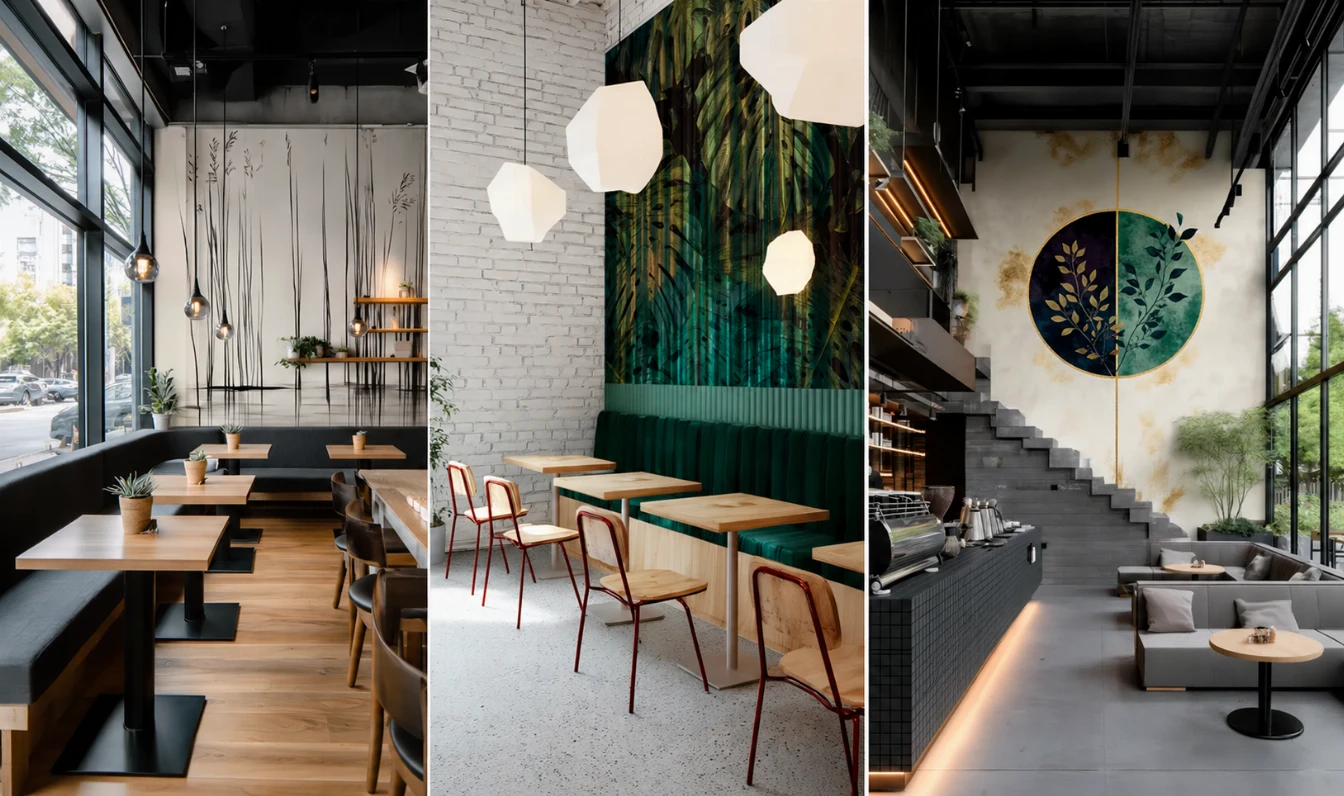 RÊVE Wallpapers for Cafés – a Space That Creates Atmosphere
