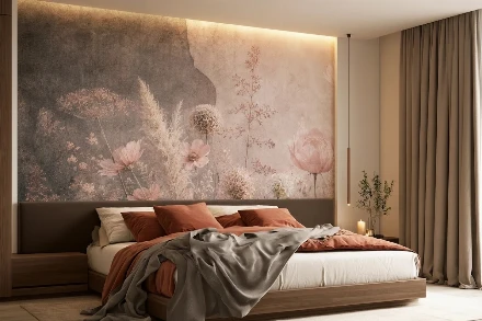 Wallpaper for the bedroom. How to create a bedroom that calms from the first glance?