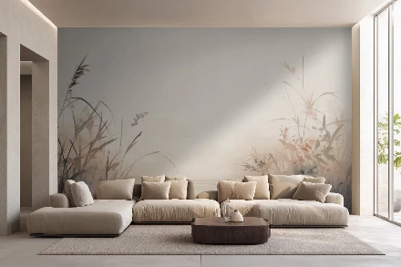 What wallpaper for the living room? How to choose the pattern, color, and the right wall