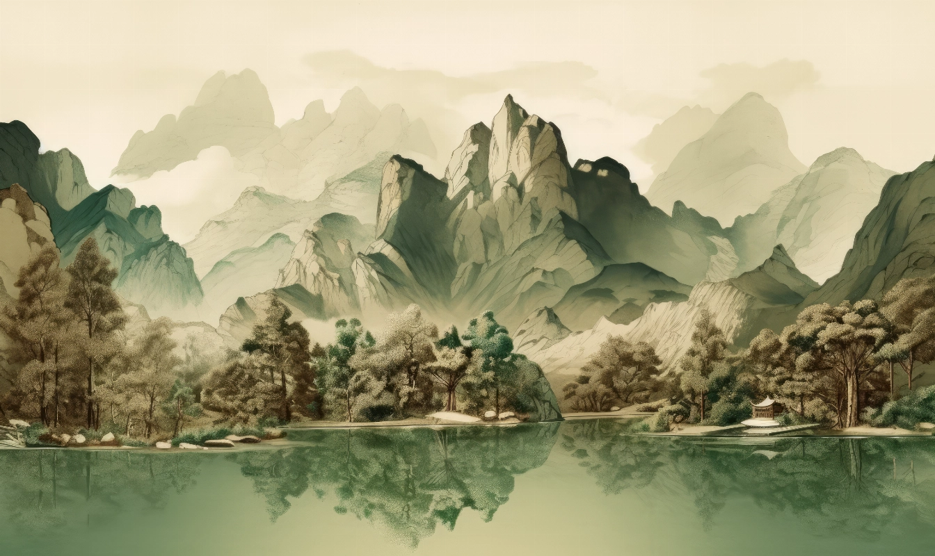 Montagne et Ciel Tibet MT100 399